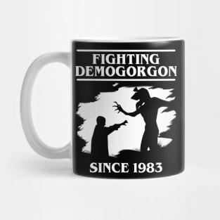 Fighting Demogorgon Since 1983 Mug